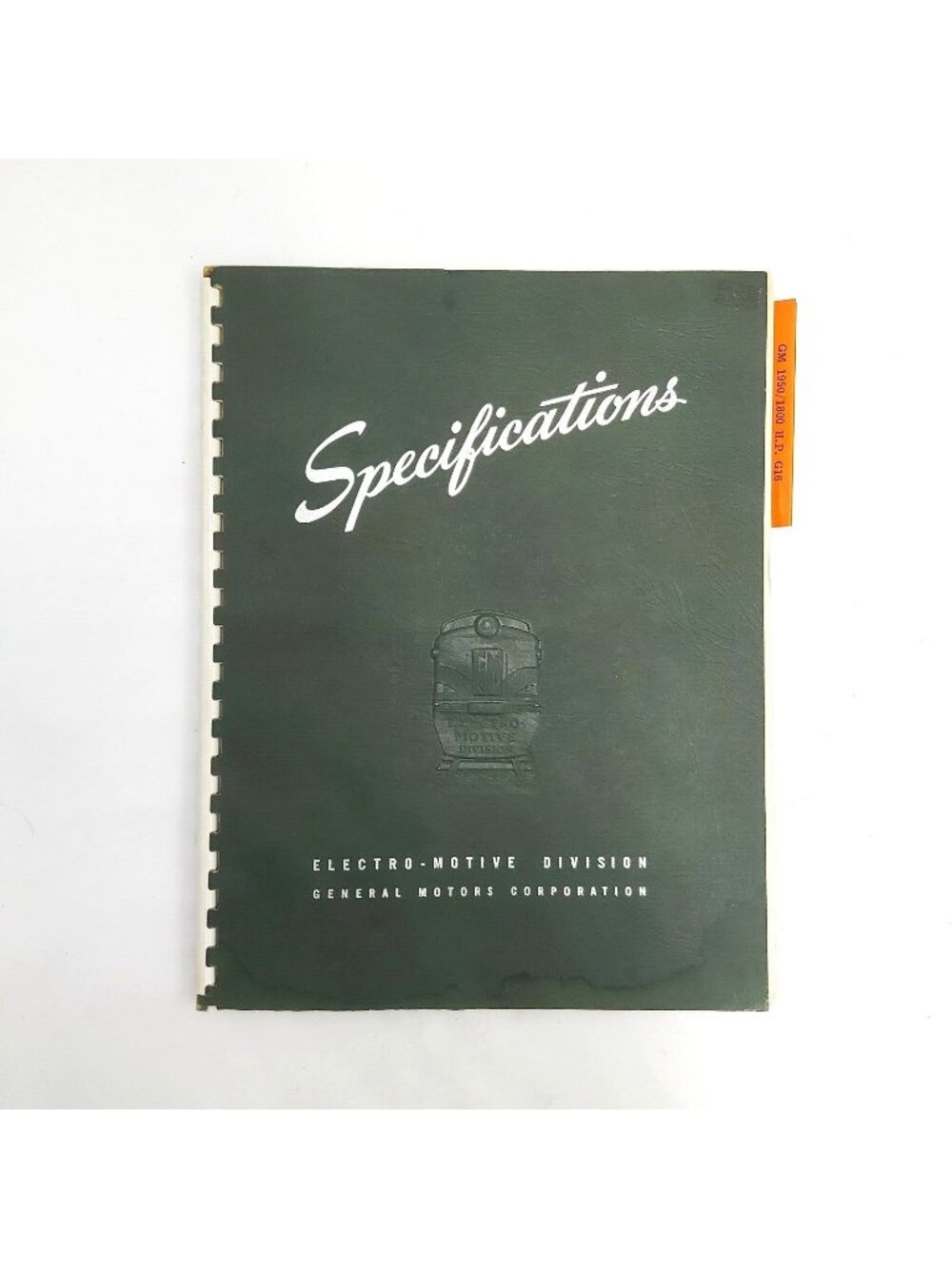 Electro Motive Division General Motors 1950/1800 H.P. Locomotive Specs USA